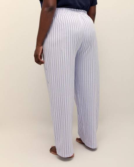 Striped Cotton Knit Pyjama Pant - ti Voglio