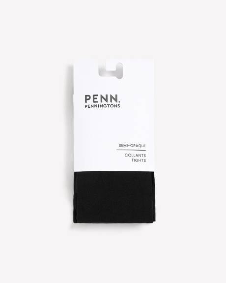 Basic 50D Black Control Top Tights