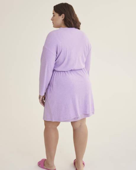 Rib Knit Sleep Robe - ti VOGLIO