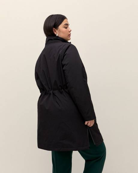 Manteau de ville en softshell imperméable