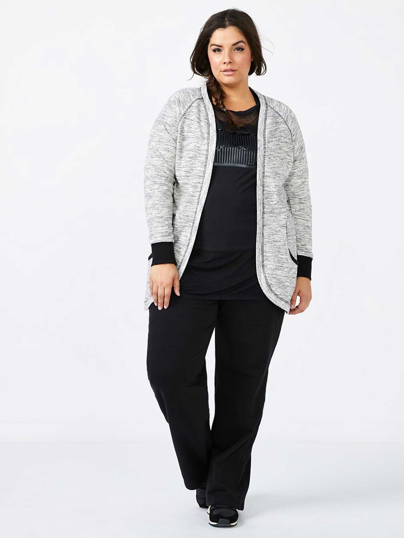Athleisure Open PlusSize Cardigan Penningtons