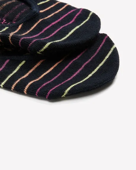 Sneaker Socks with Stripes