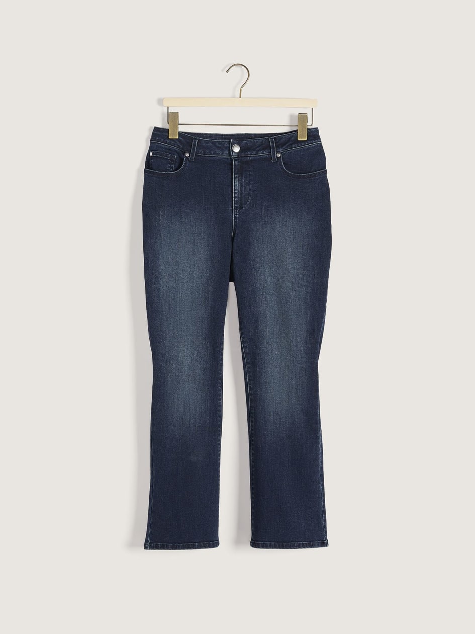 Coupe Universelle, Jean bleu foncé mi-évasé - d/C JEANS