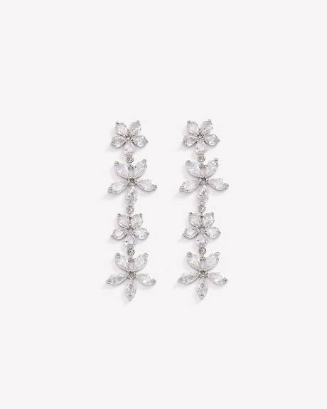 Flower Drop Earrings