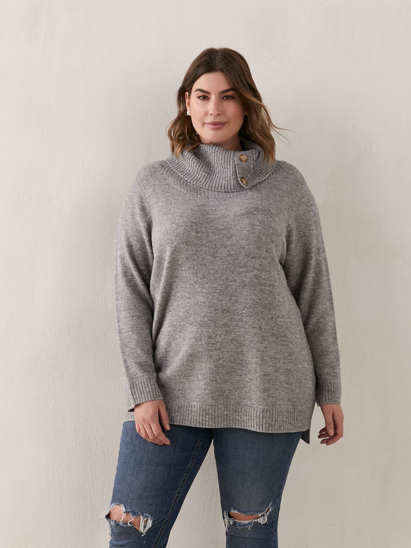 petite tunic sweater