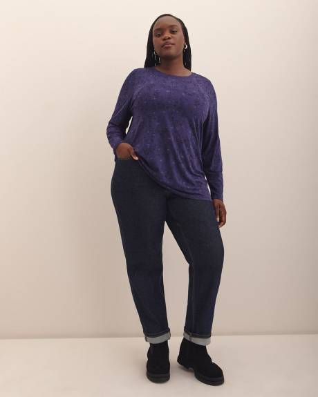 T-shirt à manches longues, coupe moderne, tissu responsable - Essentiels PENN.