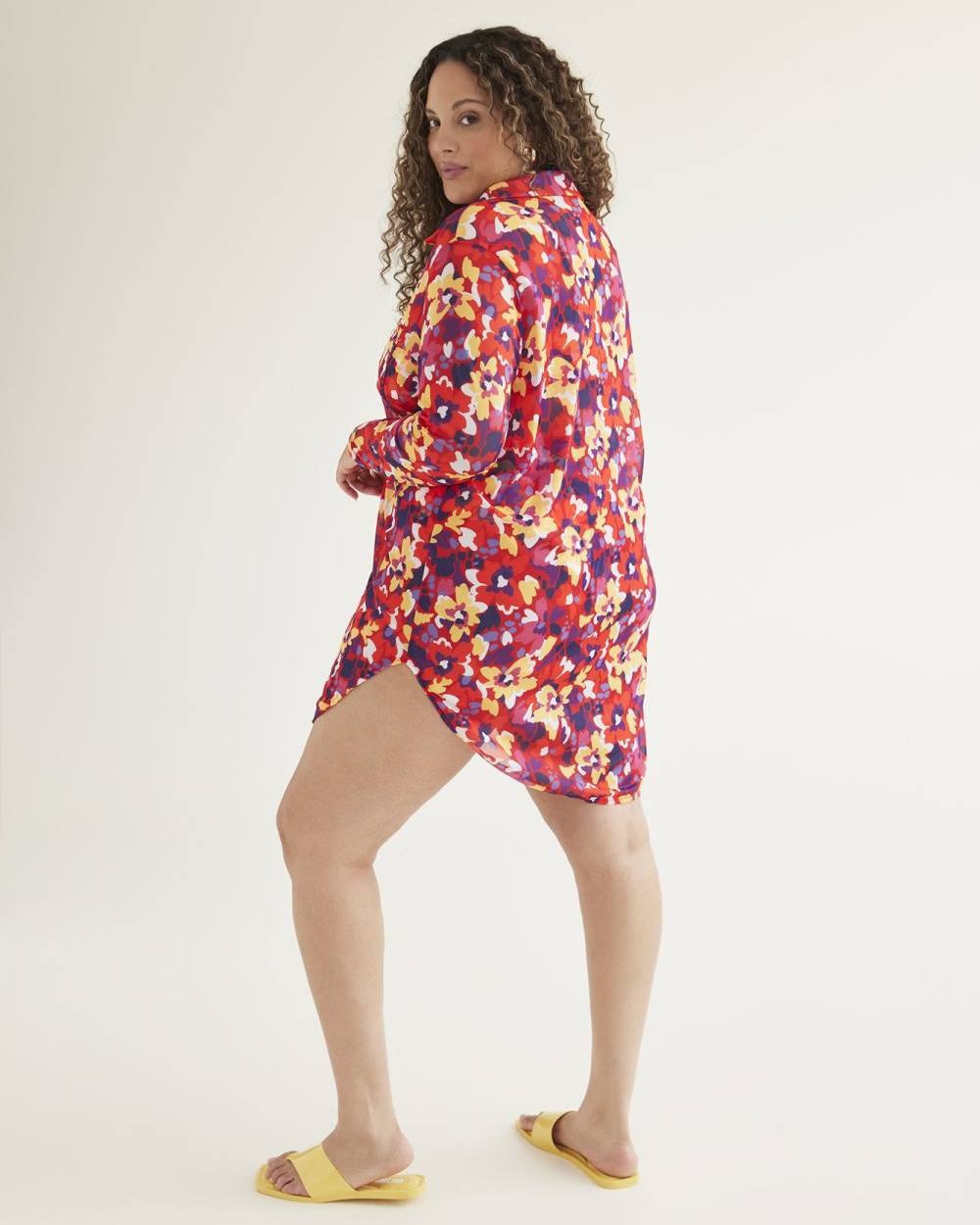 Floral Mesh CoverUp Swim Dress Nana The brand Penningtons