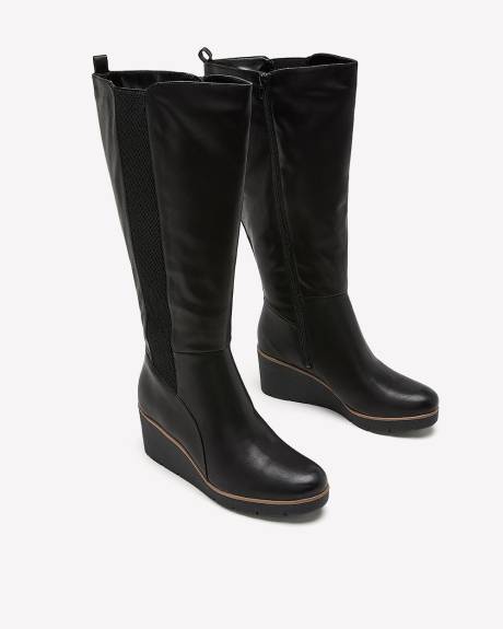 Bottes Adrian pour mollet fort, pour pied large - Naturalizer