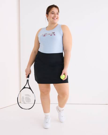 Anytime Straight Skort - Columbia