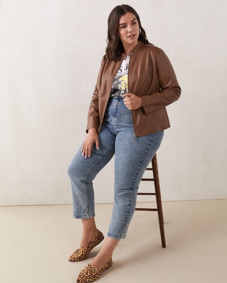 Blouson court en faux cuir - In Every Story
