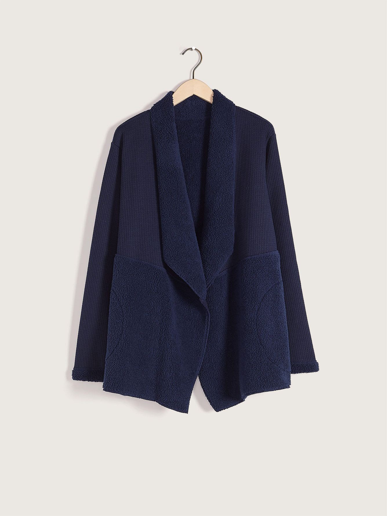 splendid waffle knit cardigan