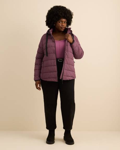 Packable Jacket with Removable Hood