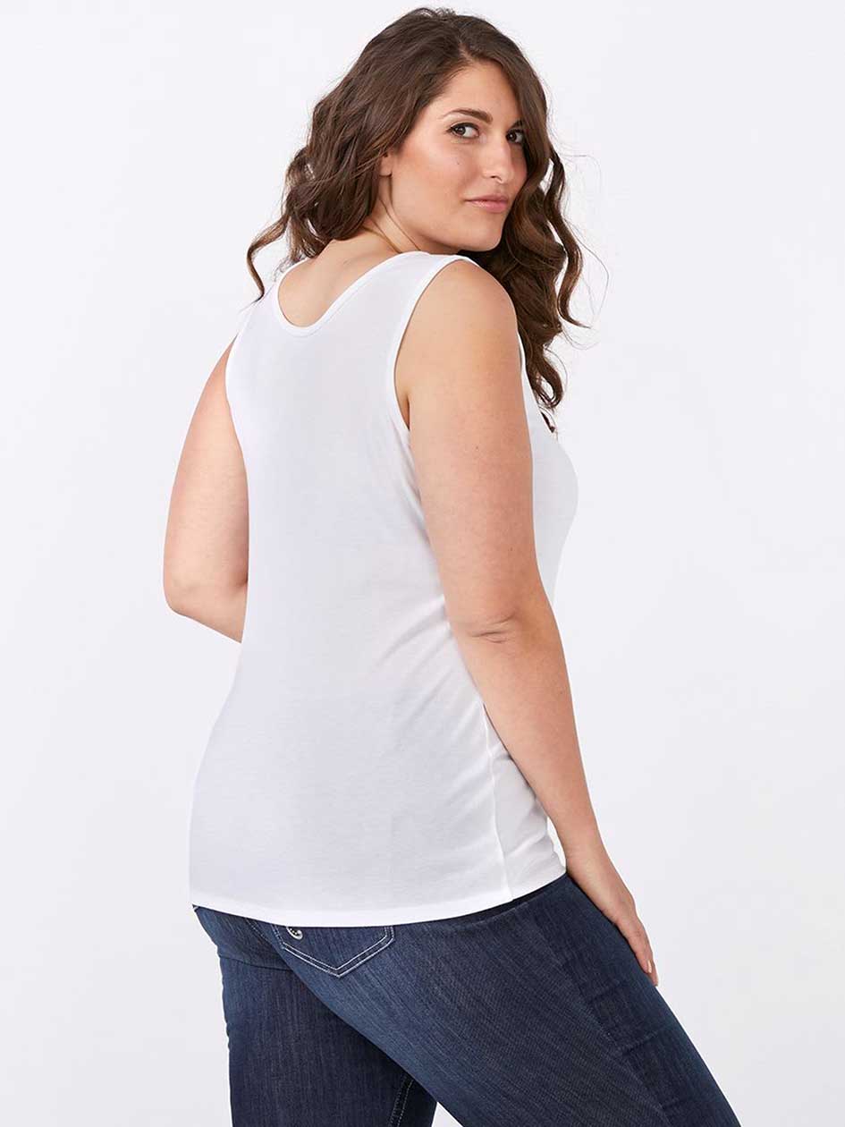 Camisole basique, coupe silhouette