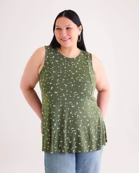 Haut long en tricot, coupe trapèze, tissu responsable - Essentiels PENN.