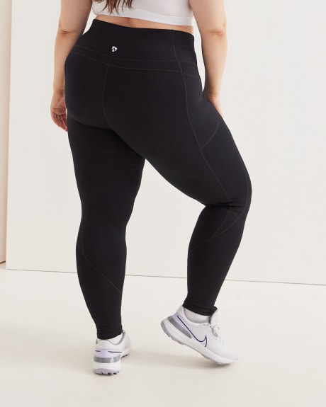 Basic Cotton Legging With Pockets - Active Zone