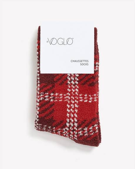 Plaid Cozy Socks - ti Voglio