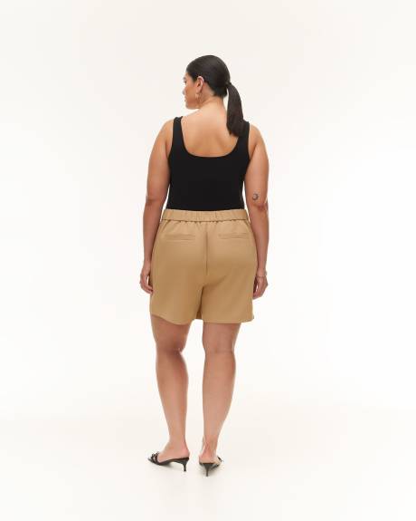 Natural Asymmetrical Skort - Addition Elle