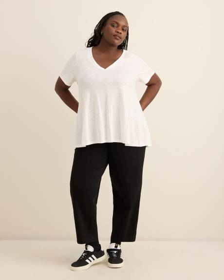 V-Neck Short-Sleeve Swing Top V-Neck Short-Sleeve Swing Top