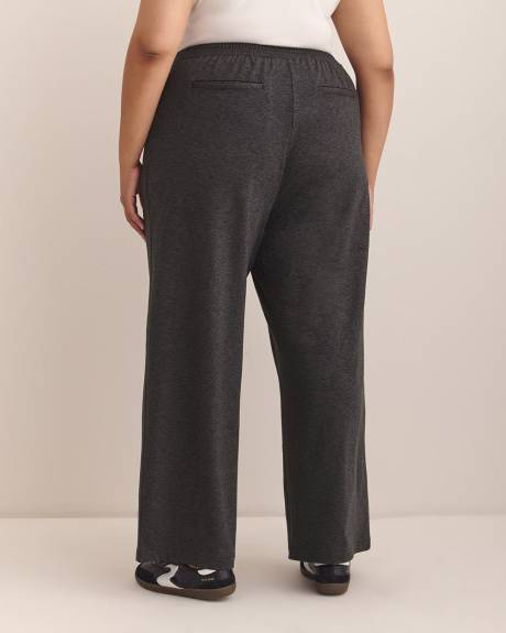 Heather Grey Ultrasoft Wide-Leg Pant - Active Zone