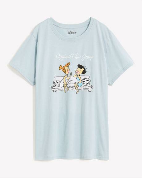 License Tee with The Flintstones Print - PENN. Essentials