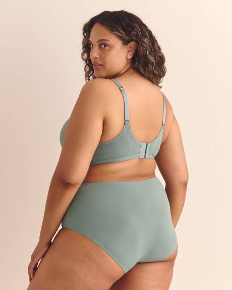 Blue Lace Underwire Padded T-Shirt Bra - ti Voglio