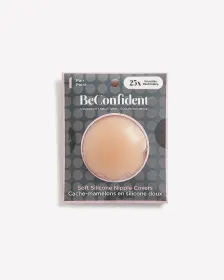 Reusable Silicone Nipple Covers, Light Skin Tone - BeConfident