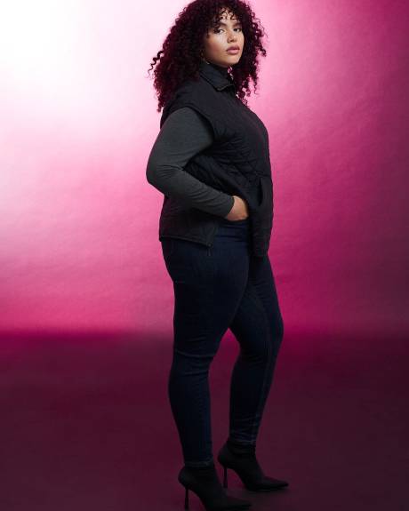 Responsible, Quilted Popover Vest - Addition Elle