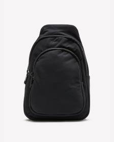 Nylon Sling Bag with Contrast Strap - Active Zone