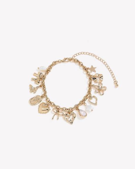 Golden Charm Bracelet