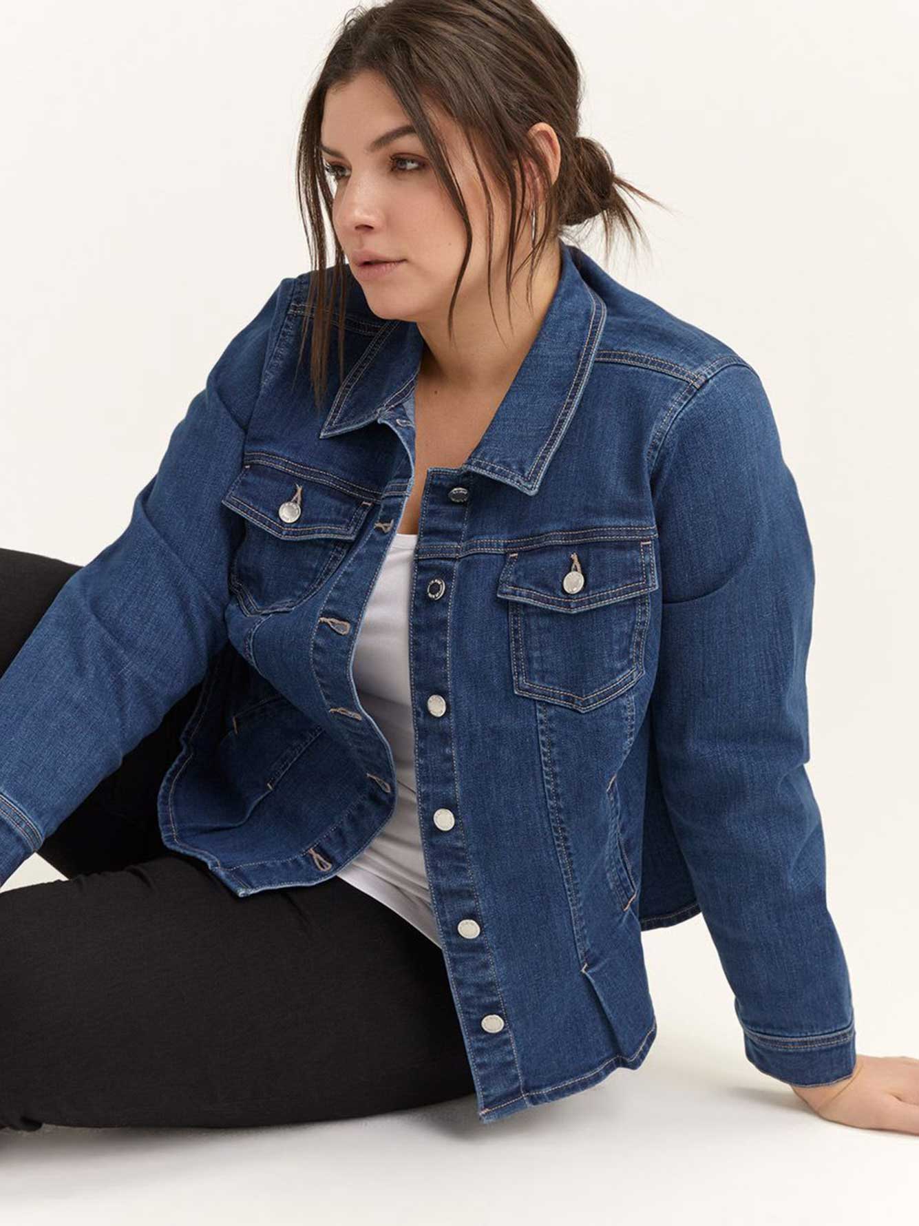Peplum Jean Jacket d/C JEANS Penningtons