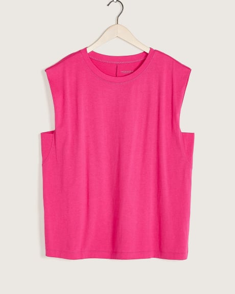 Responsible, Crew Neck Muscle Top - Addition Elle