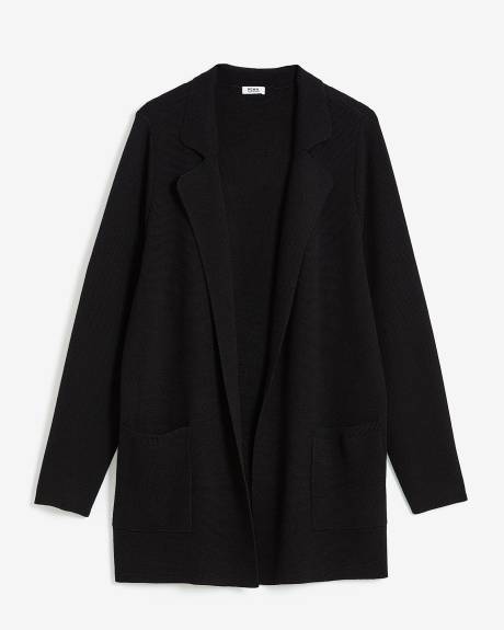 Black Sweater Blazer