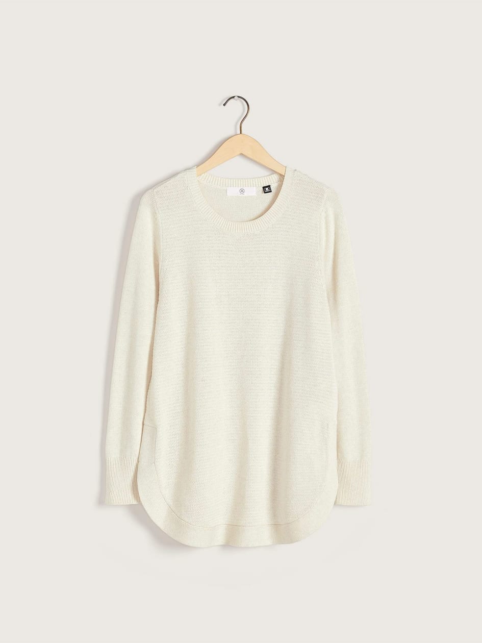 Curved Hem Sweater - Addition Elle | Penningtons