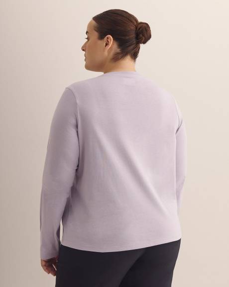 Rolling Bend Graphic Long-Sleeve Crewneck Top - Columbia