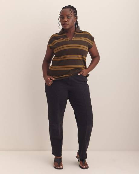 Extended Sleeves Polo - Addition Elle