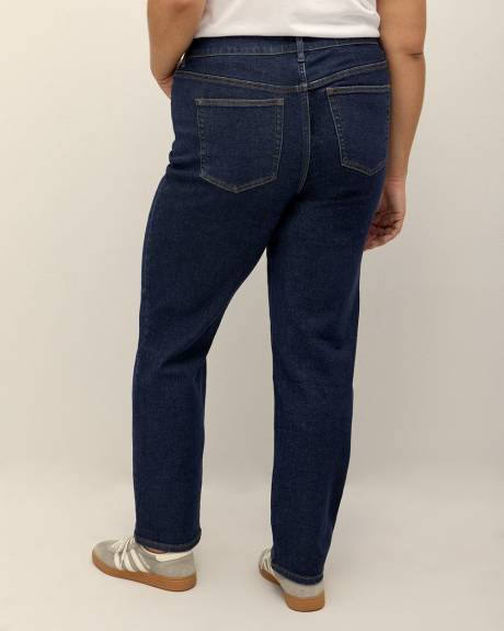 Jean coloré à coupe et jambe droite, tissu responsable - d/C JEANS