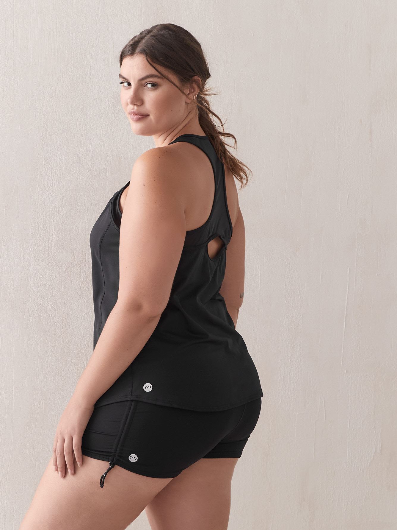 Sonia Solid Swim Tank Top TYR Penningtons