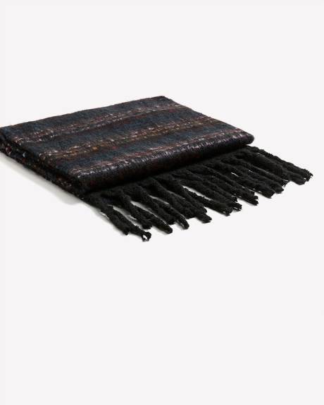 Striped Cozy Scarf - Addition Elle