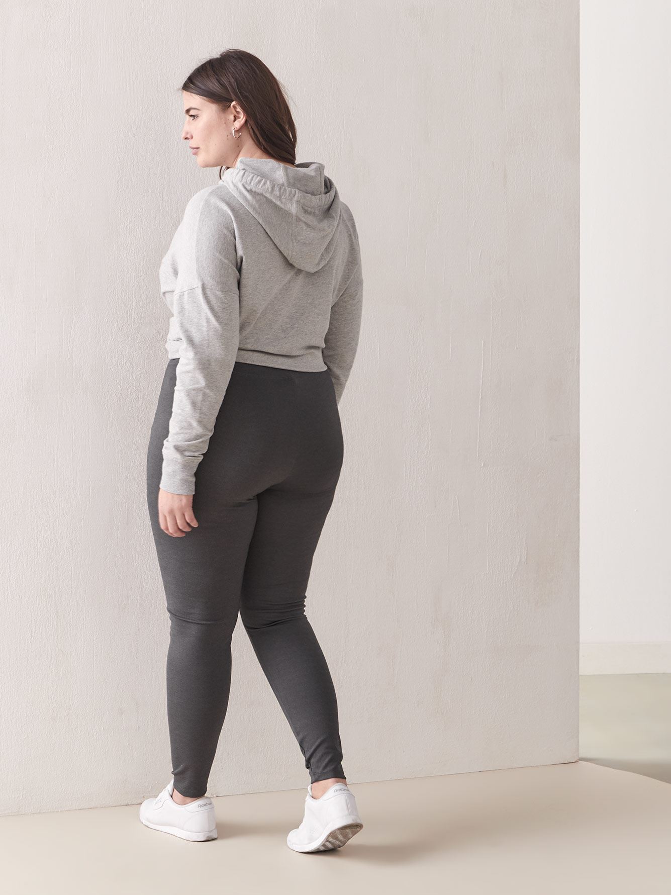 Ottoman Ribbed Leggings Addition Elle Penningtons