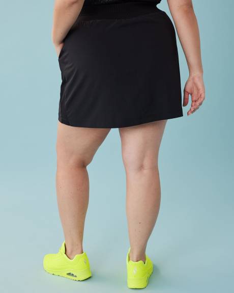 Jupe-short extensible, tissu responsable - Active Zone