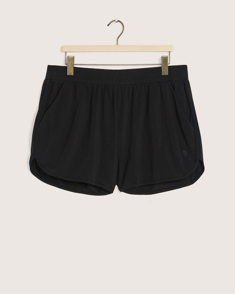 Ribbed Jersey Cotton Short with Elasticized Waistband - Active