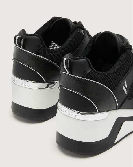 Wide Width Million Air Up There Wedge Sneakers - Skechers