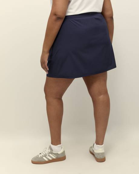 Responsible, Woven Skort with Elastic Waistband - Active Zone