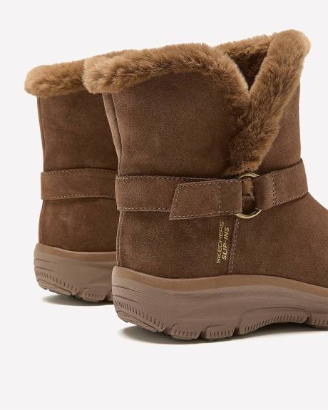 Wide Width, Casually Perfect Ankle Winter Boot - Skechers
