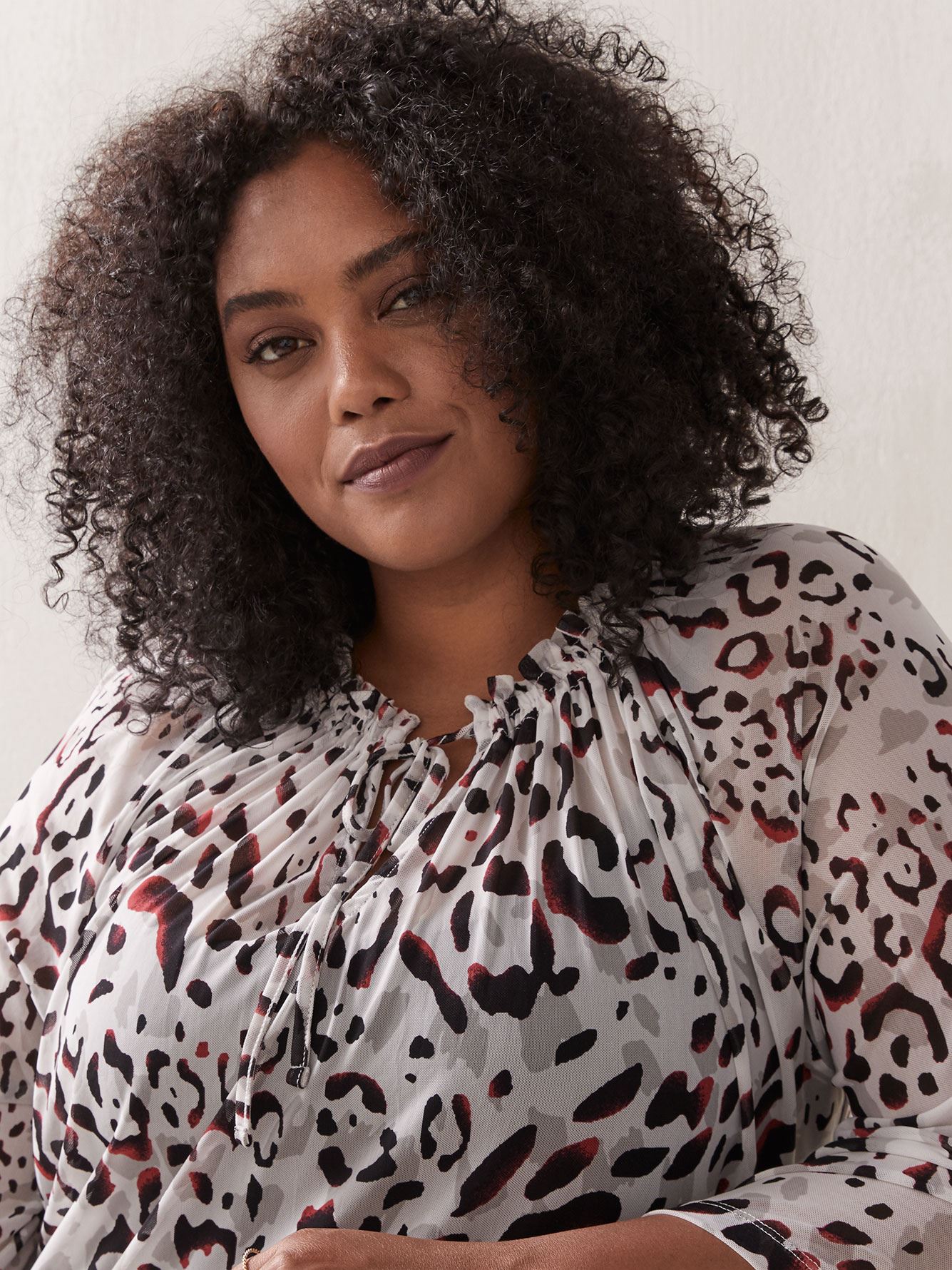 Mesh printed top – In Every Story | Penningtons