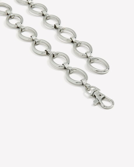Metal Ring Chain Belt - Addition Elle