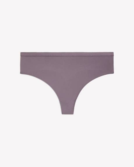 Culotte tanga en microfibre violet - ti Voglio