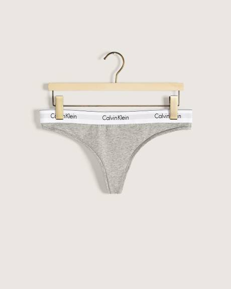 Cotton Thong - Calvin Klein