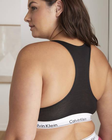 Unlined Cotton Bralette - Calvin Klein