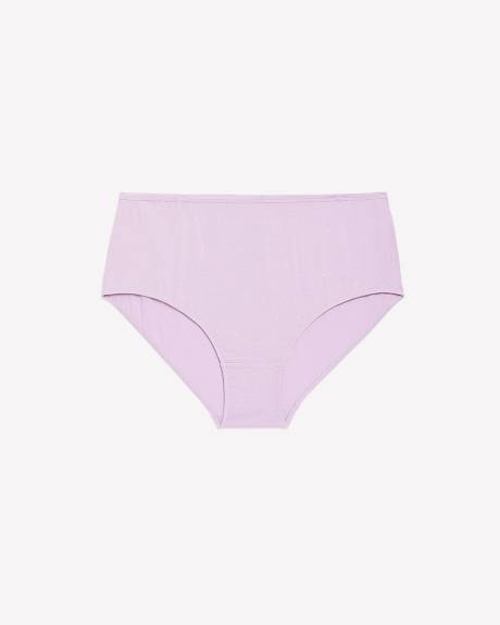 Culotte classique en coton à motif de losanges à pois avec élastique scintillant - ti Voglio
